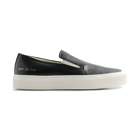 Common Projects Leather Slip On Sneakers