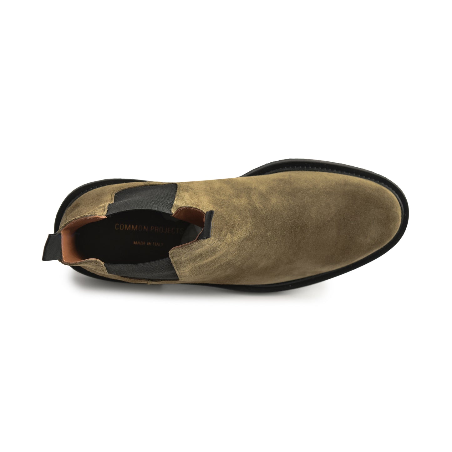 Common Projects Waxed Suede Chelsea Boots