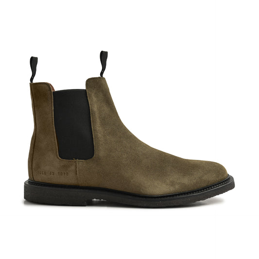Common Projects Waxed Suede Chelsea Boots
