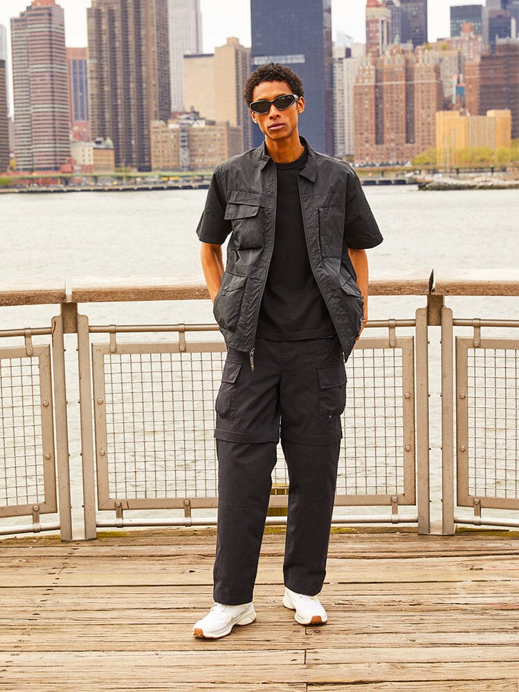 Alpha Industries Convertible Cargo Pants - Black Alpha Industries Convertible Cargo Pants - Black