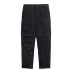 Alpha Industries CONVERTIBLE CARGO PANT - BLACK