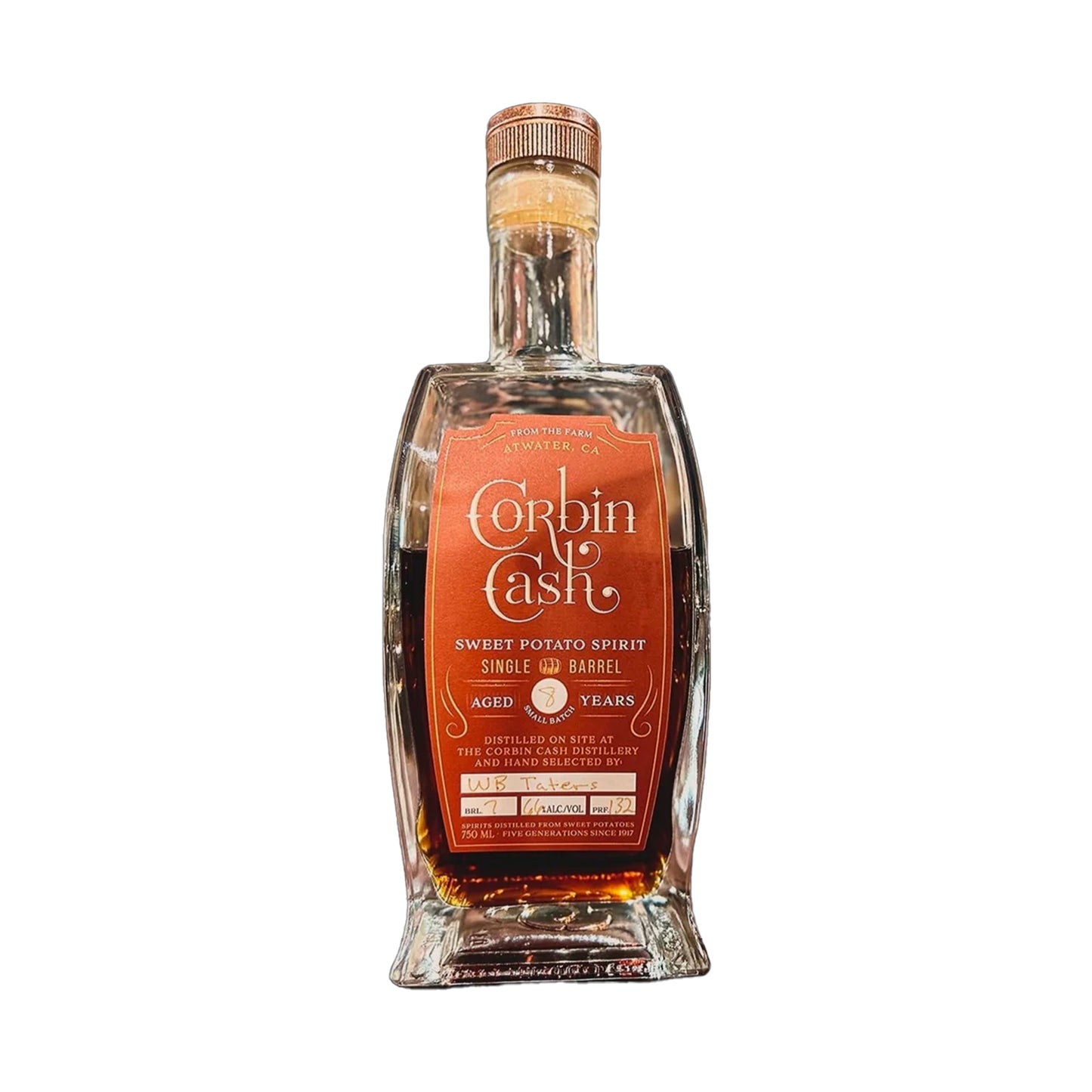 Corbin Cash 8 Year Sweet Potato Spirit
