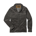 Line of Trade Corduroy Camp Overshirt - Coal Ash