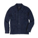 Rivay Linen Correspondent Jacket in Dark Navy - Dark Navy