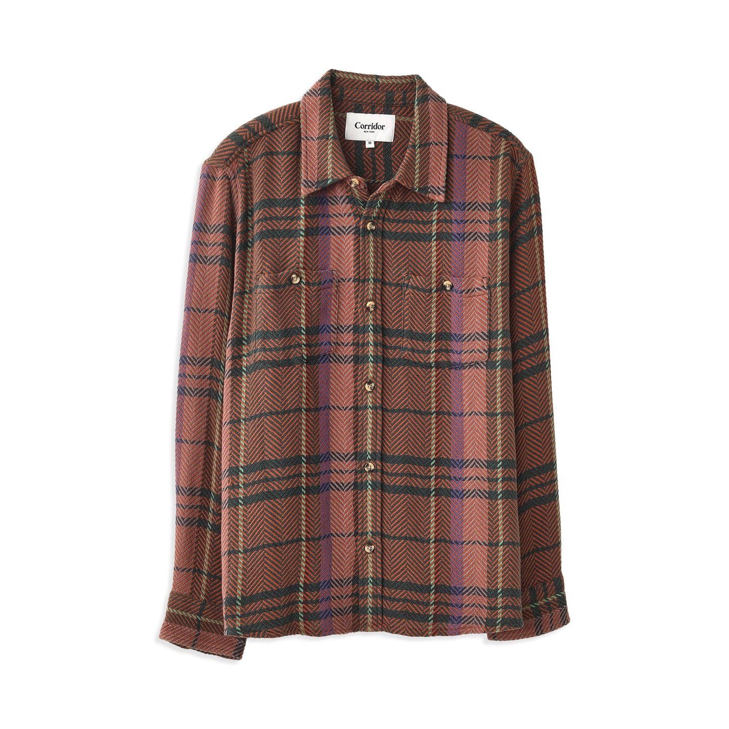 Corridor Acid Plaid Totem Shirt