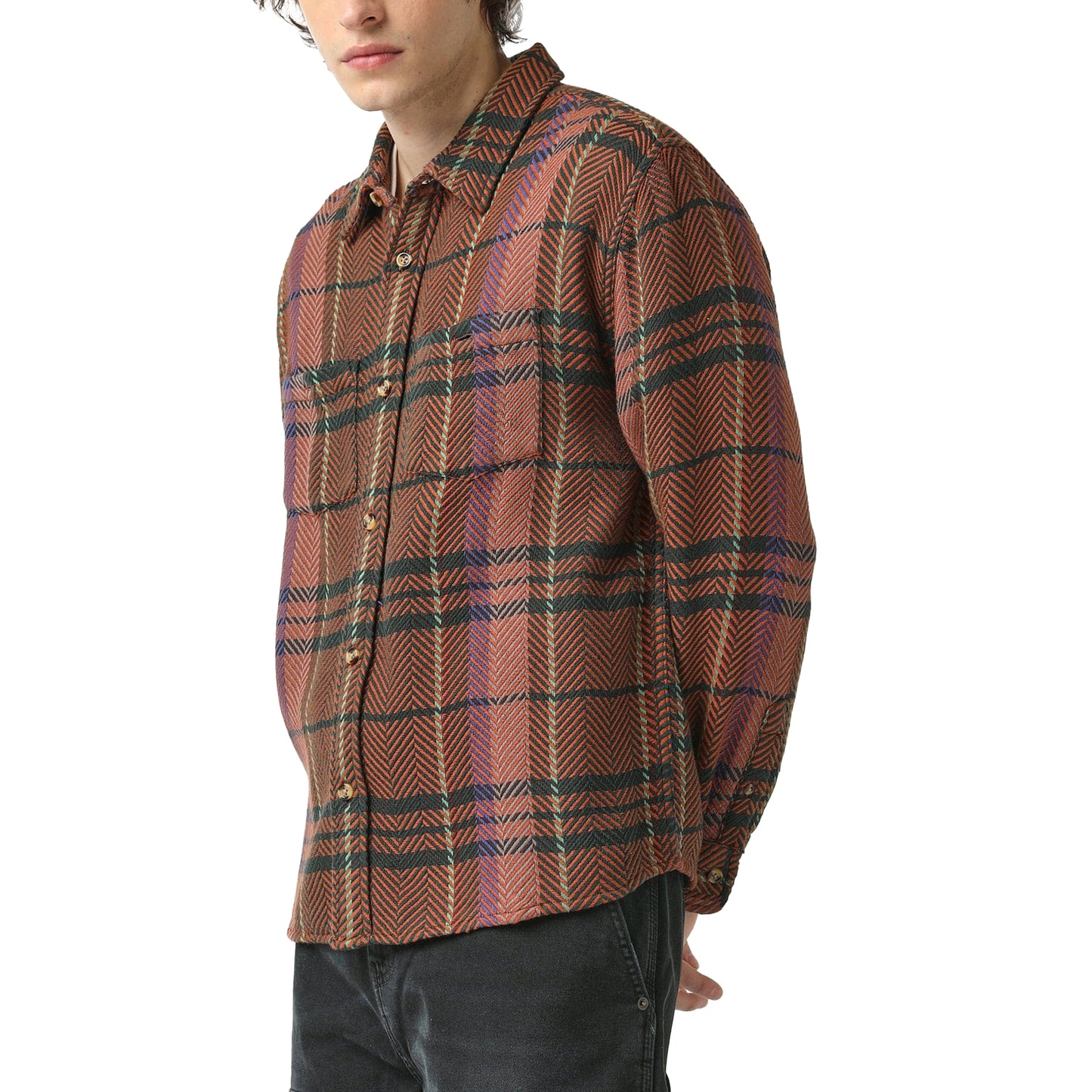 Corridor Acid Plaid Totem Shirt