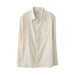 Corridor Ripple Natural Long Sleeve Shirt - Natural