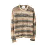Corridor Space Dye Mohair Crewneck - Natural