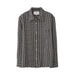 Corridor Reverse Tweed Snow Check Shirt - Blue