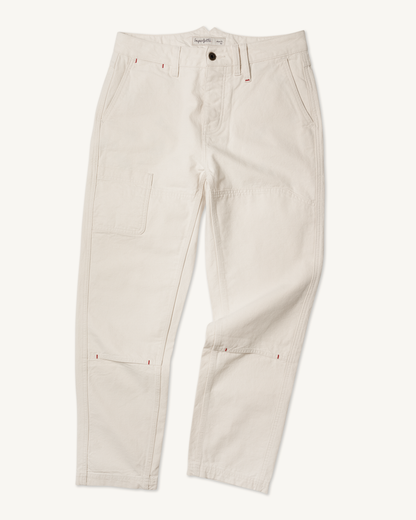 Imperfects Courier Pant Sharp Fit in Craft Canvas Natural 30