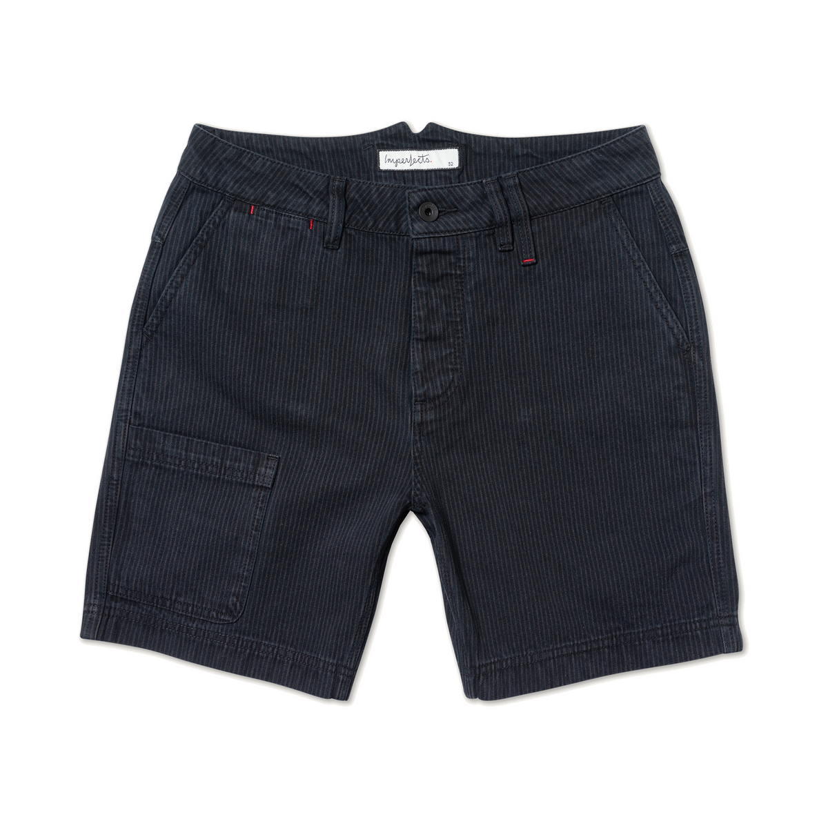 Courier Short in Indigo Hickory Stripe
