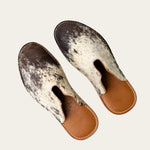 Mr. Grumpy Leather Slippers - Cowhide