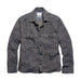 Billy Reid Herringbone CPO Overshirt - Carbon Blue Multi
