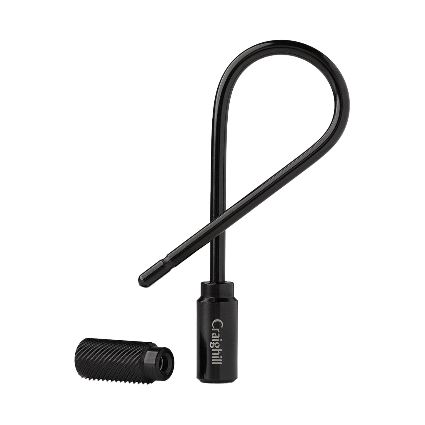 Craighill Closed Helix Keyring Vapor Black