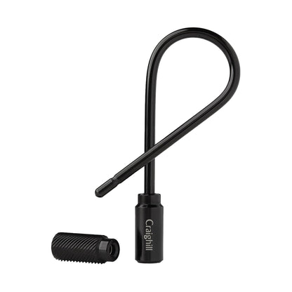 Craighill Closed Helix Keyring Vapor Black