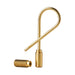 Craighill Closed Helix Keyring - Brass