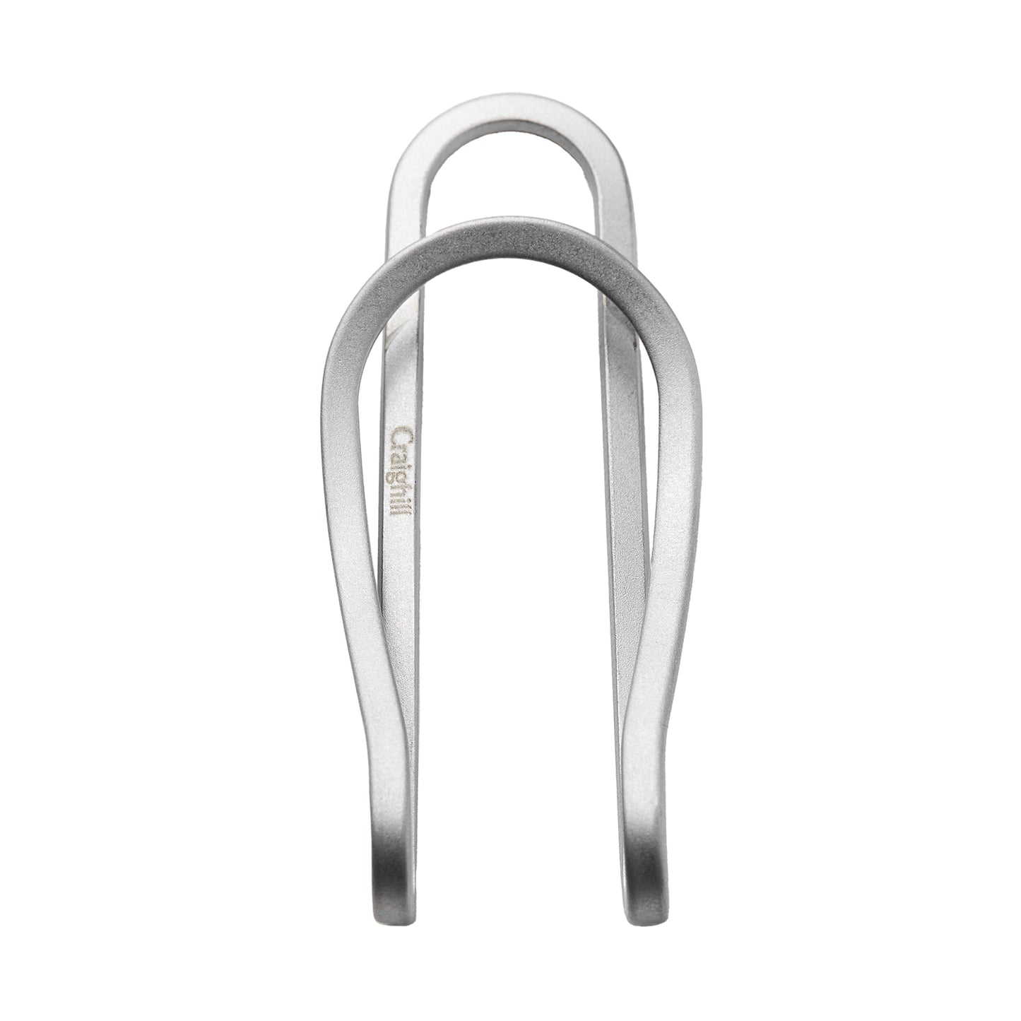 Craighill Station Money Clip Vapor Silver