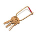Craighill Wilson Keyring - Enameled - Red