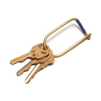 Craighill Wilson Keyring - Enameled Blue
