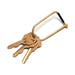 Craighill Wilson Keyring - Enameled - Black