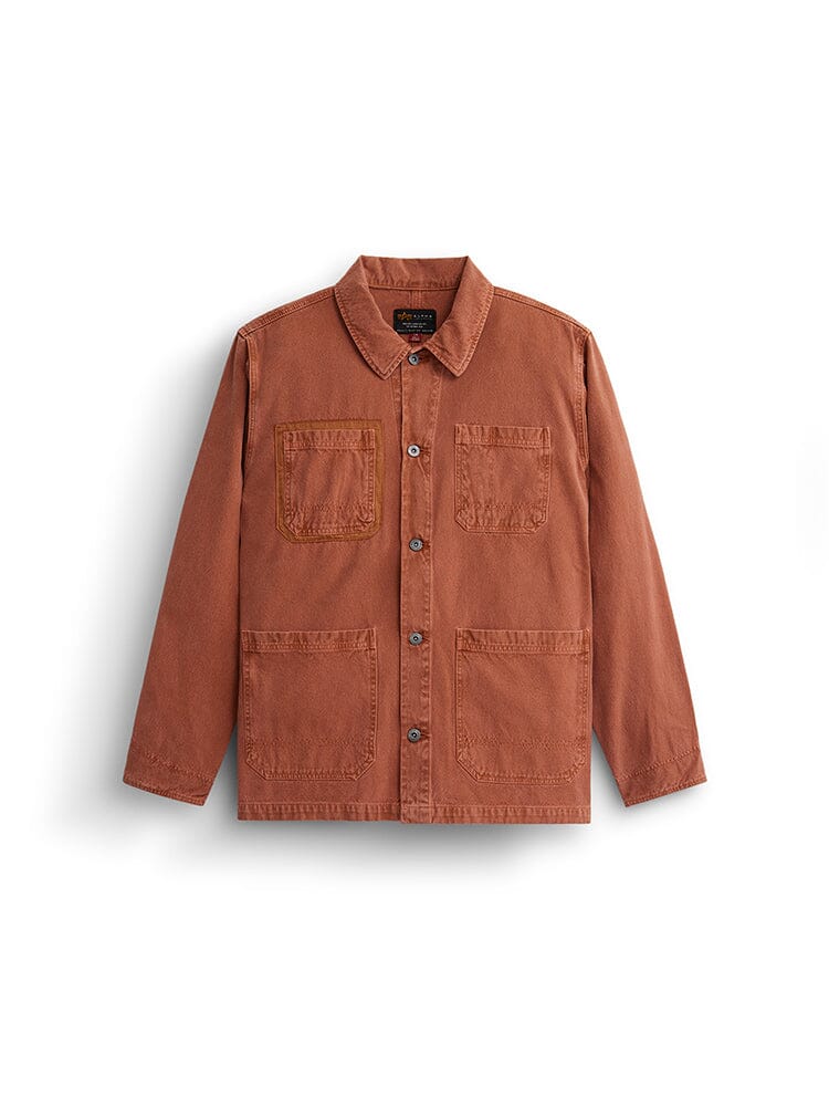 Alpha Industries CTN CHORE COAT MUTED SAFFRON