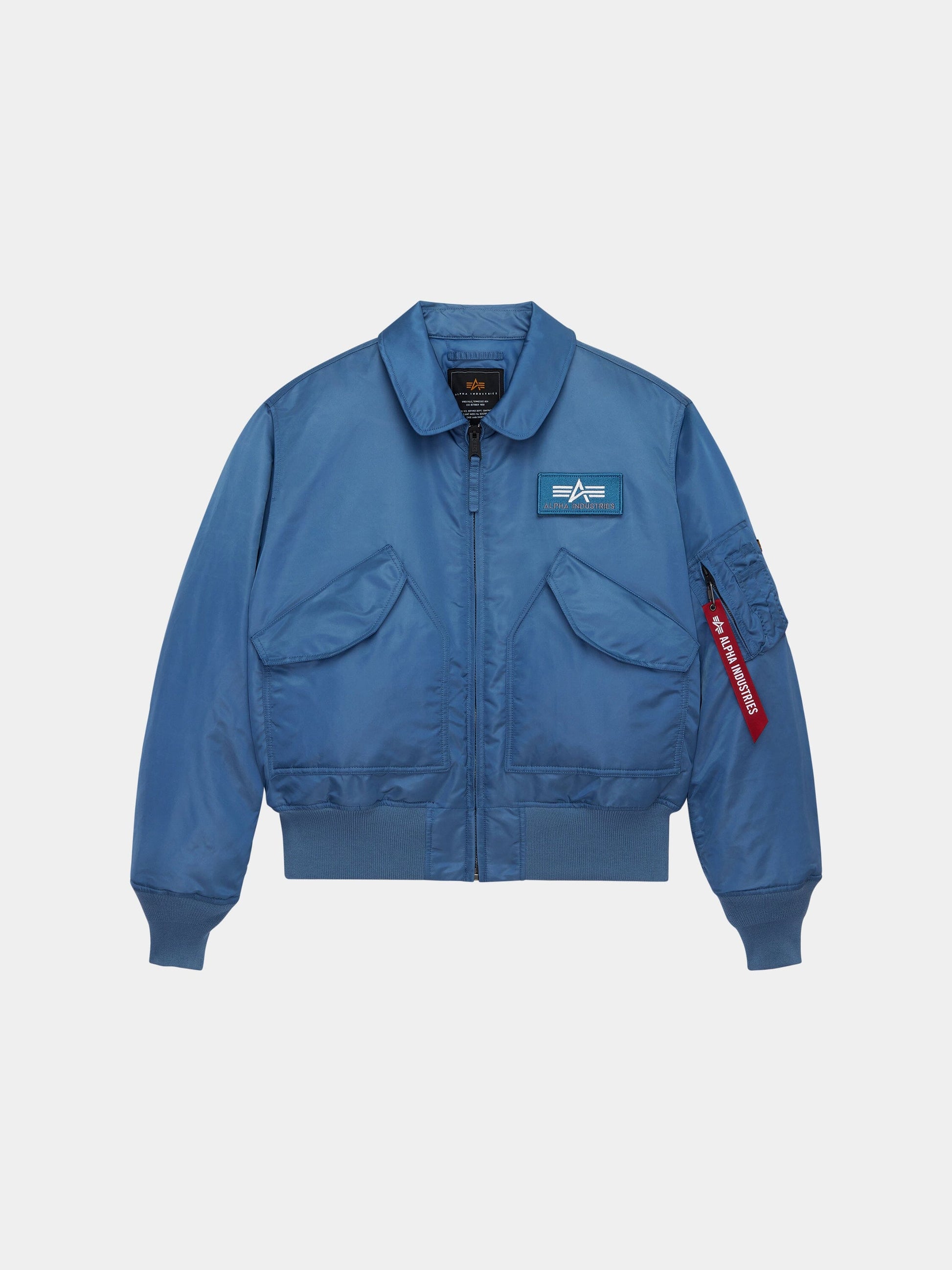Alpha Industries CWU 45/P Heritage Bomber Jacket ELEMENTAL BLUE