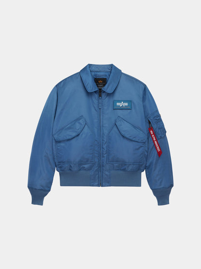 Alpha Industries CWU 45/P Heritage Bomber Jacket ELEMENTAL BLUE
