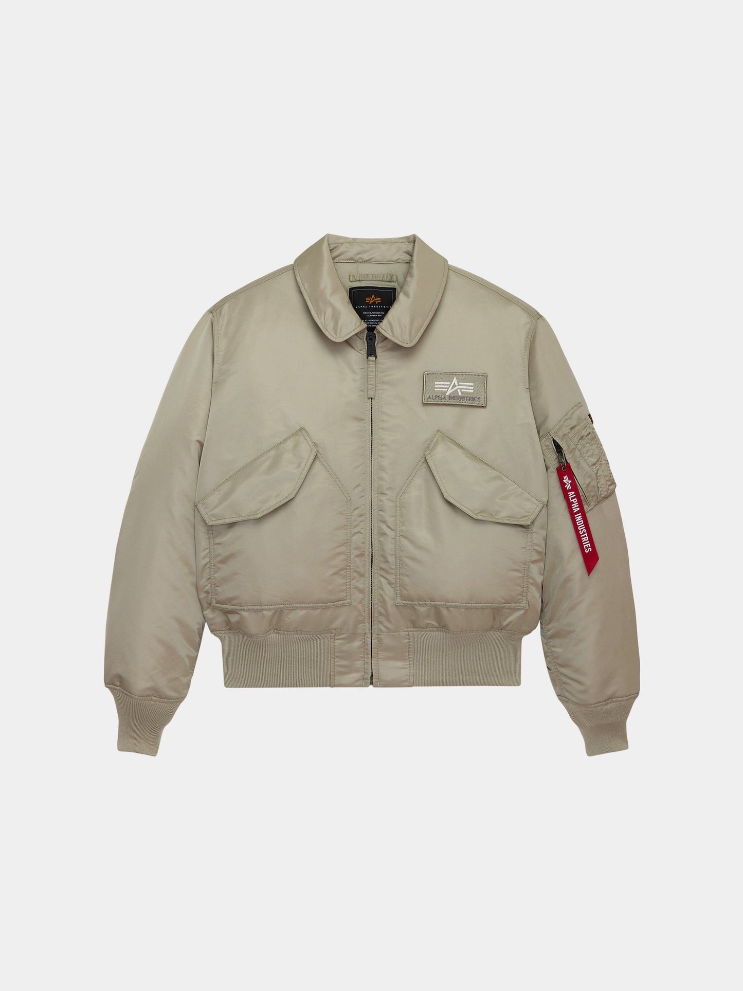 Alpha Industries CWU 45/P Heritage Bomber Jacket MINERAL
