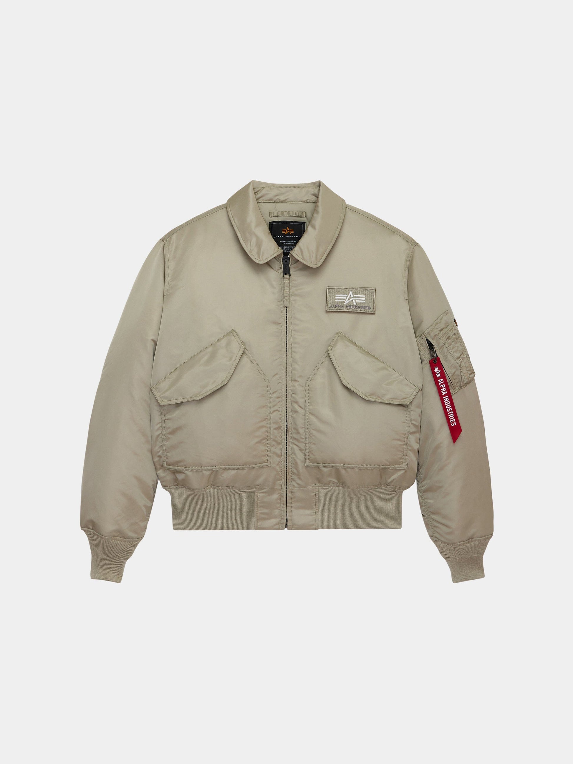Alpha Industries CWU 45/P Heritage Bomber Jacket MINERAL