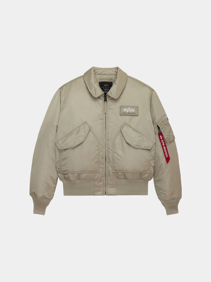 Alpha Industries CWU 45/P Heritage Bomber Jacket MINERAL