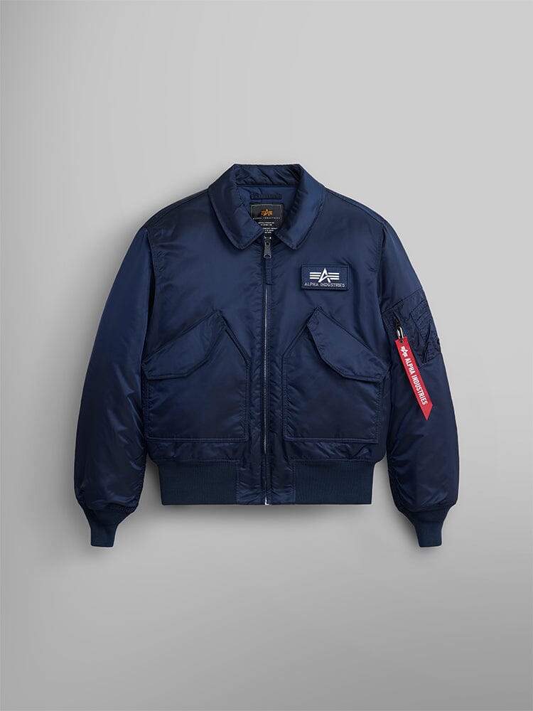 Alpha Industries CWU 45/P Heritage Bomber Jacket REPLICA BLUE