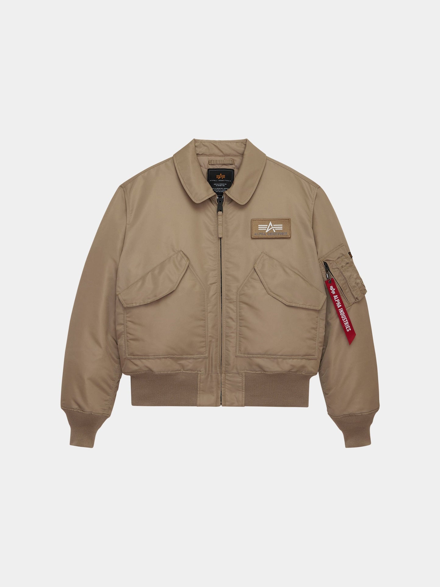 Alpha Industries CWU 45/P Heritage Bomber Jacket VINTAGE KHAKI