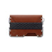 Dango D01 Dapper Bifold Wallet - Whiskey Brown / Satin Silver