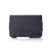 Dango D03 Dapper Bifold Wallet - SATIN SILVER/JET BLACK