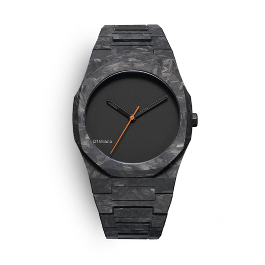 D1 Milano Carbon Automatic Watch