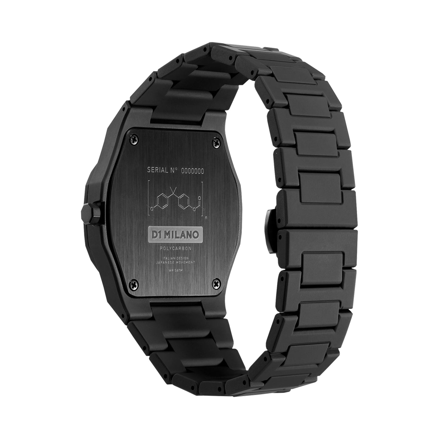 D1 Milano Cloudburst Polycarbon Watch