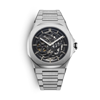 D1 Milano Skeleton Dial Watch