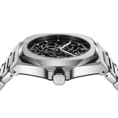 D1 Milano Skeleton Dial Watch