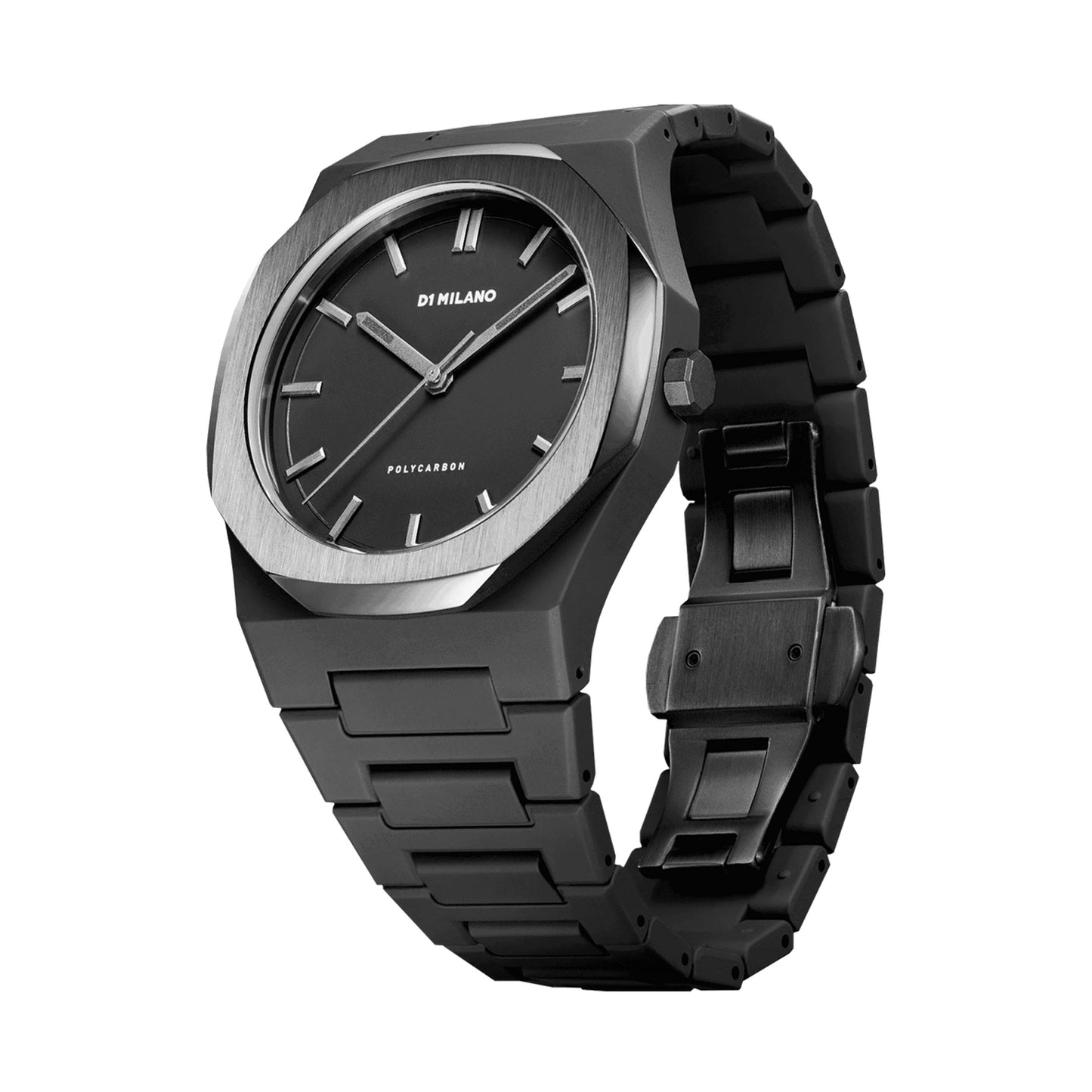 D1 Milano Space Grey Polycarbon Watch