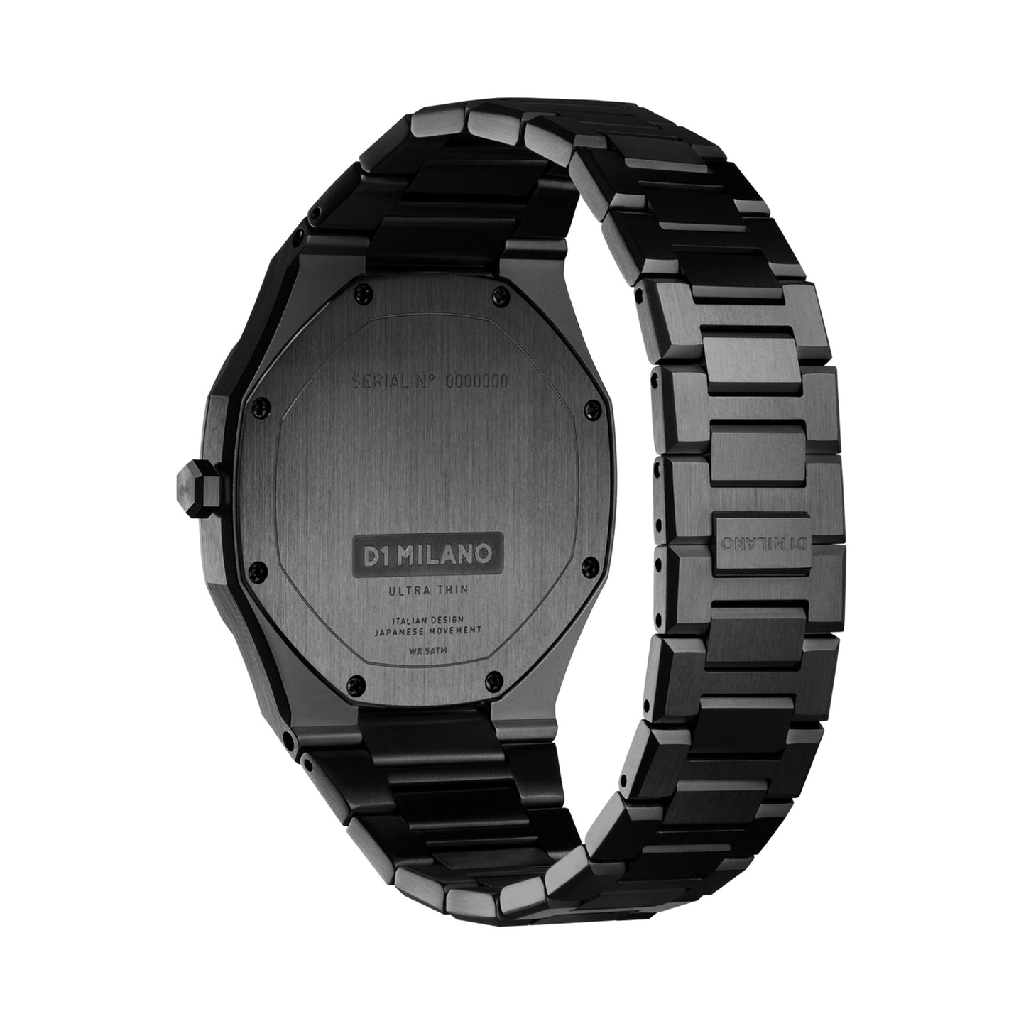 D1 Milano UltraThin DLC Dial Watch