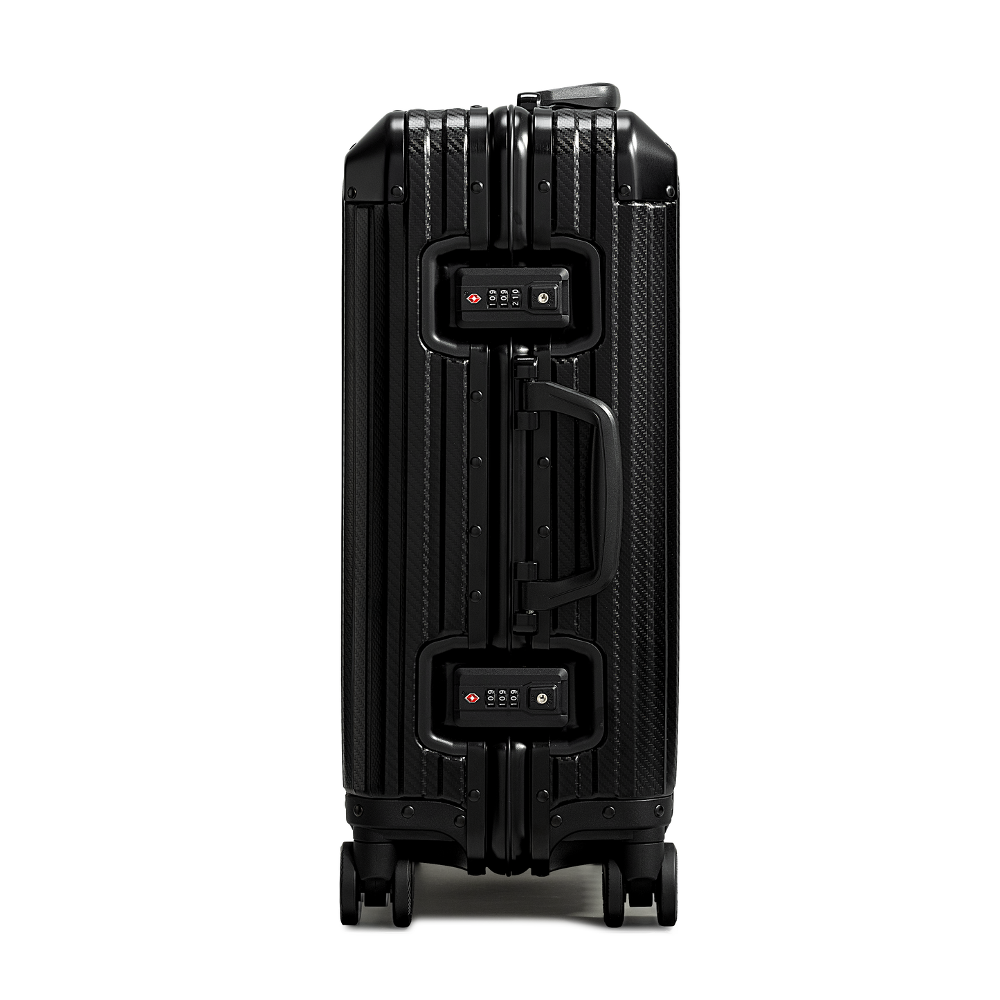 TREVA Aluminum Black Suitcase