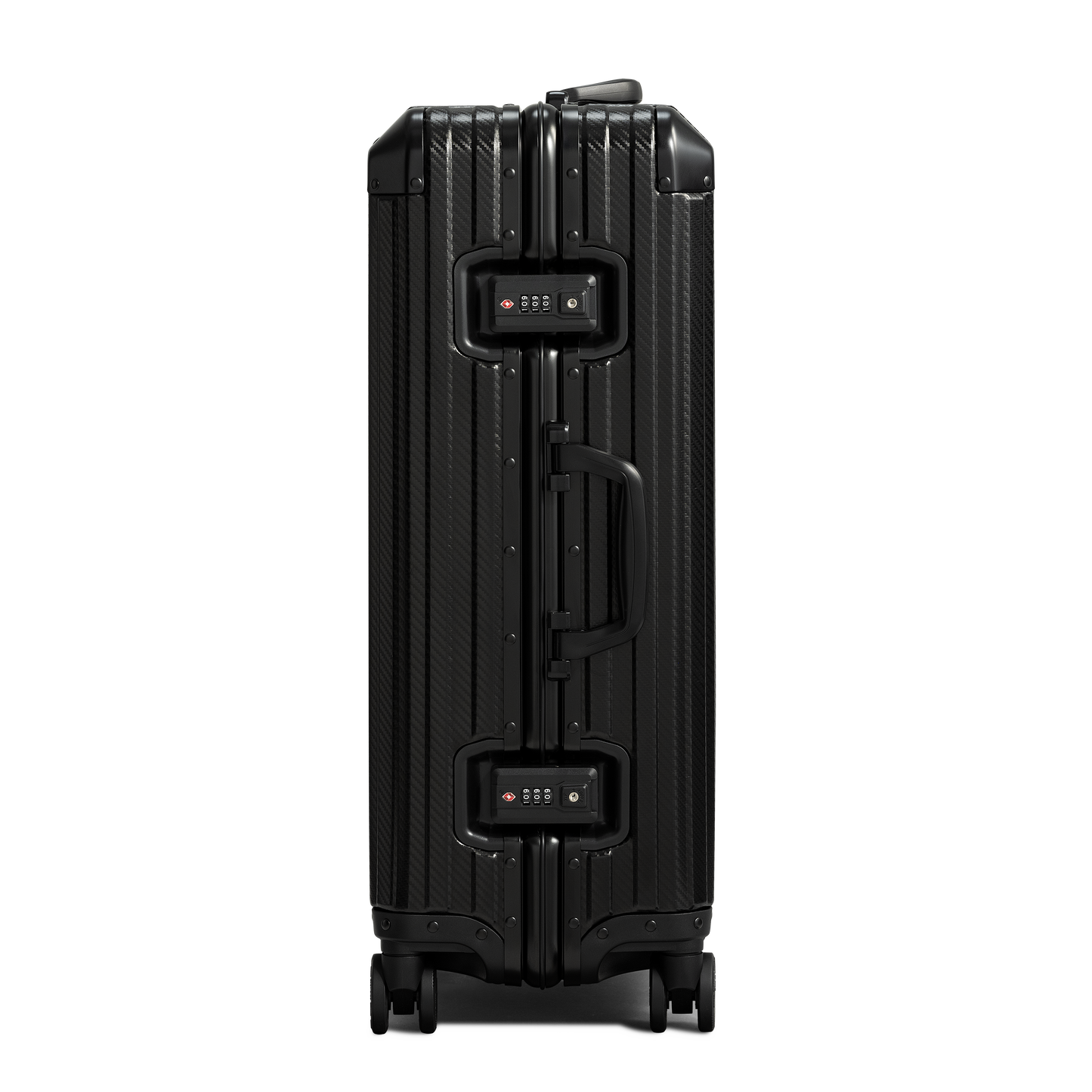 TREVA Aluminum Black Suitcase