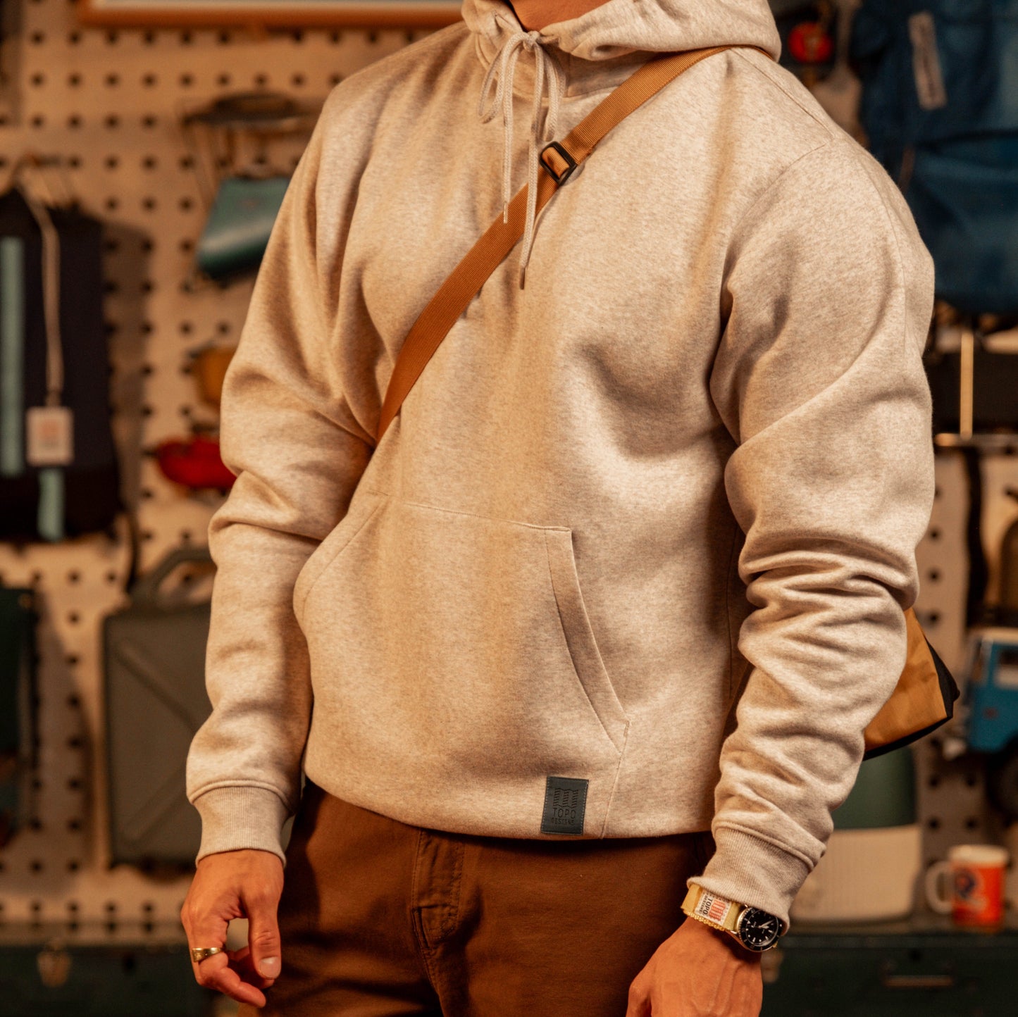 Topo Designs Alpine High Label Hoodie