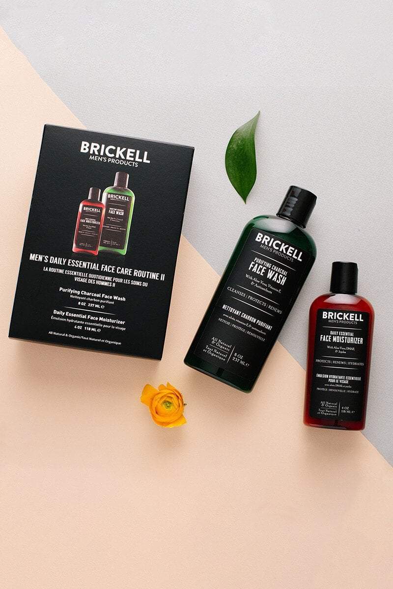 Brickell Men's Daily Essential Face Care Routine II