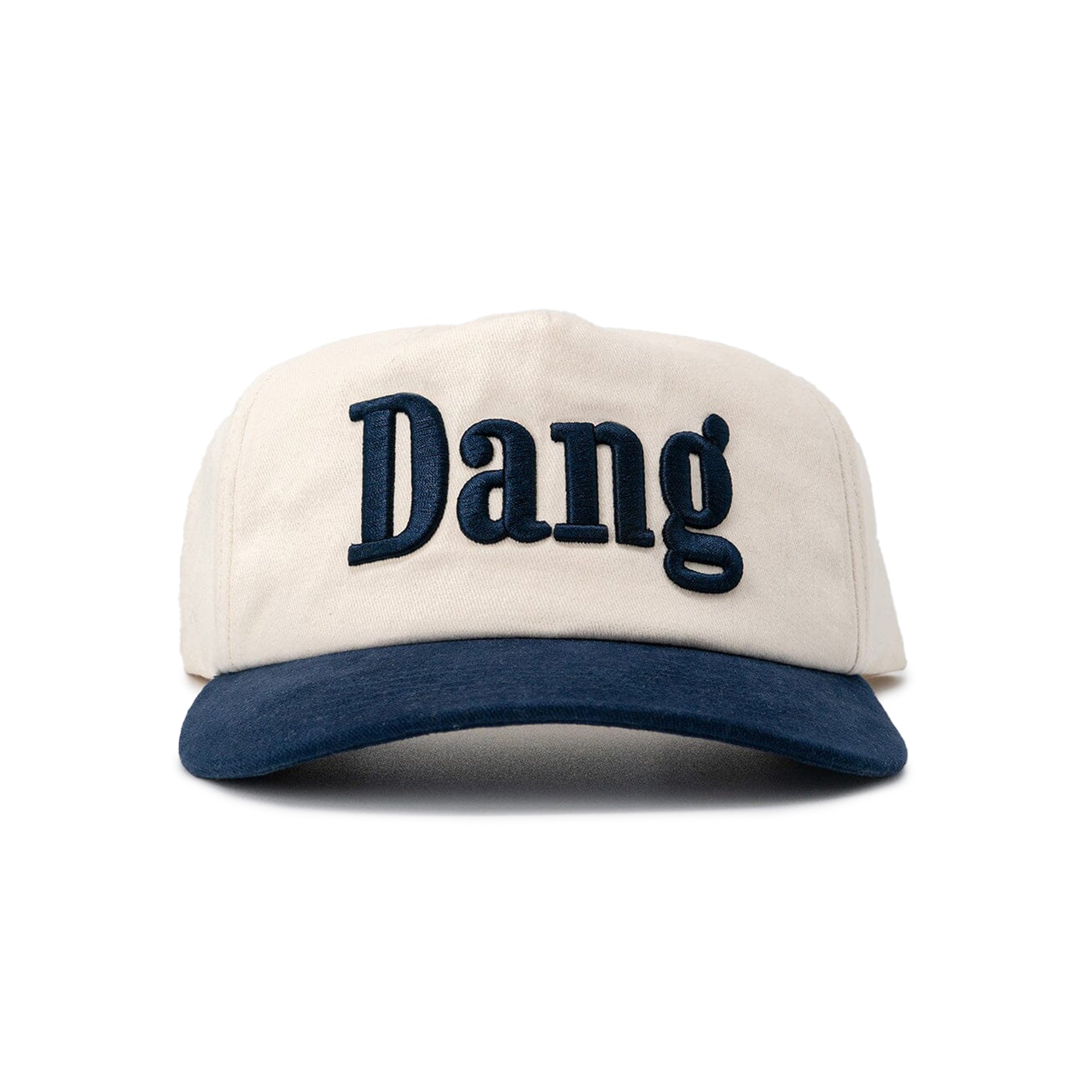 Dang Hat Navy Blue Cotton Twill Mesh Flap
