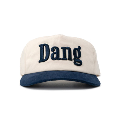 Dang Hat Navy Blue Cotton Twill Mesh Flap