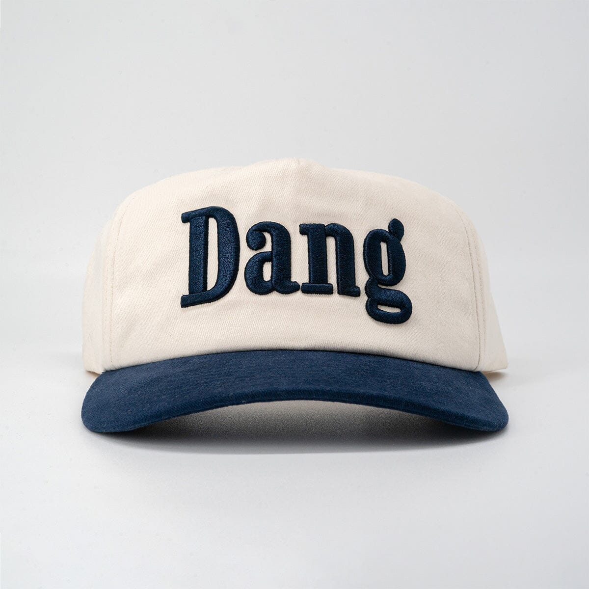Dang Hat Navy Blue Cotton Twill Mesh Flap