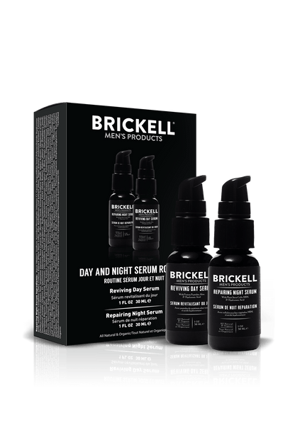 Brickell Day and Night Serum Routine