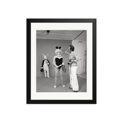 Dolly Parton, Playboy Photoshoot Framed Print Black Medium