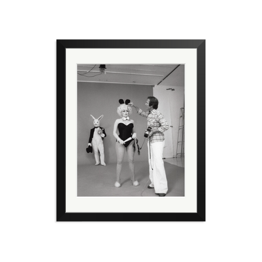Dolly Parton, Playboy Photoshoot Framed Print Black Medium